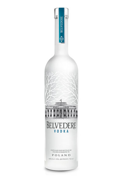 Belvedere vodka glass 