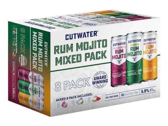 Completamente seco Orgulloso símbolo Cutwater Rum Mojito Variety Pack Price & Reviews | Drizly