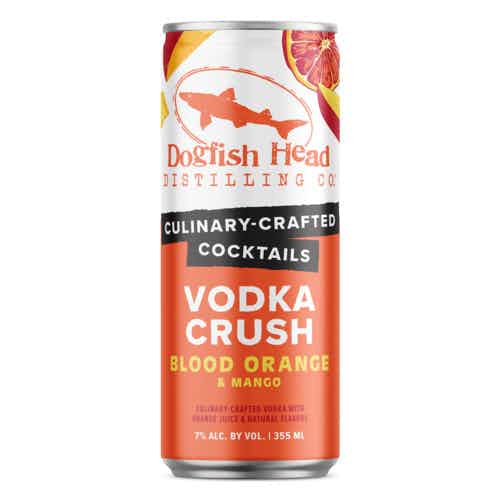  Dogfish Head Culinary-Crafted Cocktails Blood Orange & Mango Vodka Crush 7% ABV