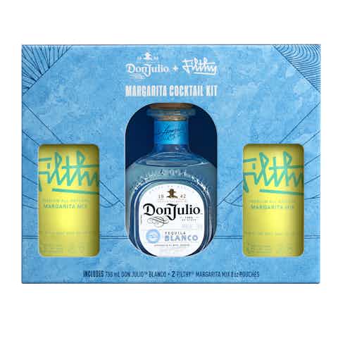 Don Julio Tequila Blanco with Two Filthy Margarita Pouches