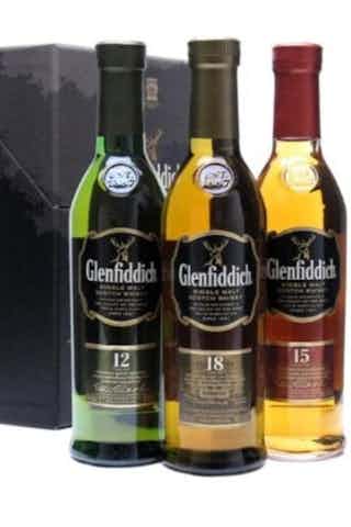 Glenfiddich Trio Pack Aged 12, 15, 18 Years