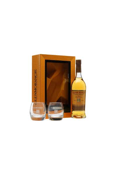 Glenmorangie The Original 10 Year Highland Single Malt Scotch (Gift Set With Two Glasses)