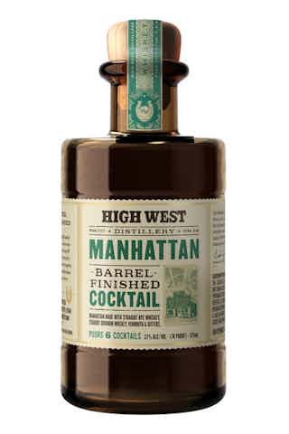 High West Manhattan Barrel Finished Whiskey Premixed Cocktail