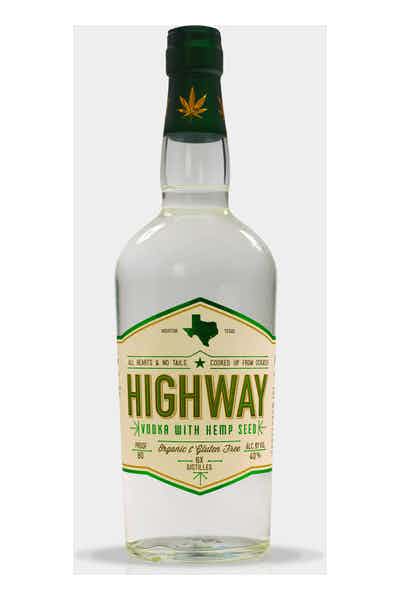 Highway Hemp Seed Vodka Price Reviews Drizly