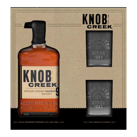 Knob Creek Gift Set with Whiskey Stones