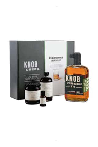 Knob Creek Rye Whiskey Cocktail Kit Gift Set