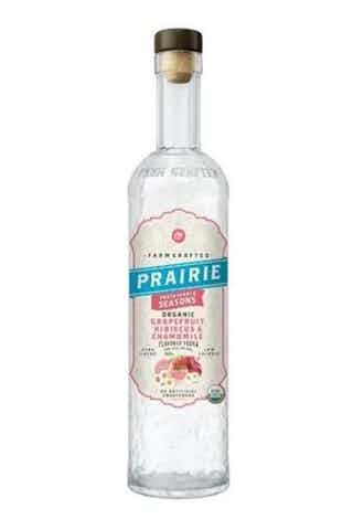 Prairie Organic Sustainable Seasons Grapefruit Hibiscus Chamomile Flavored Vodka