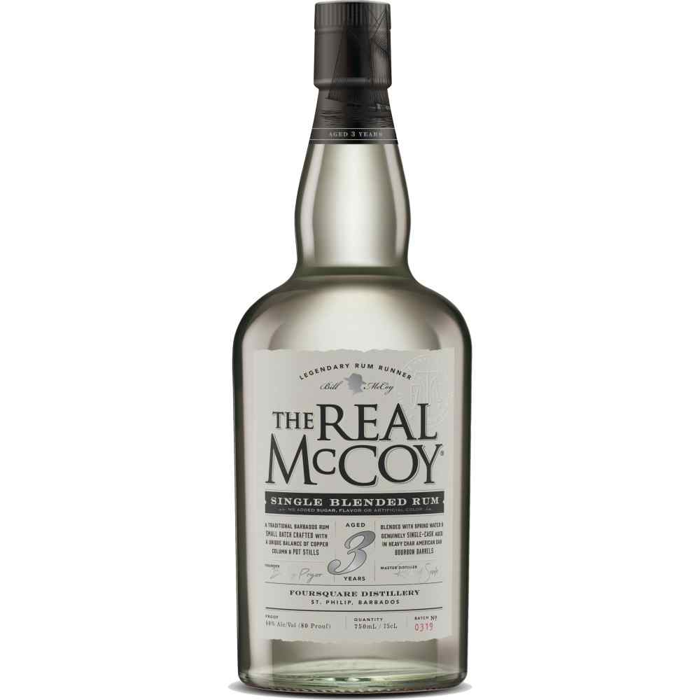 The Real McCoy Single Blended 3-Year Aged White Rum