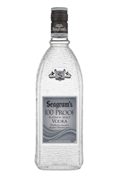 Seagram's Platinum Select Vodka 100 Proof