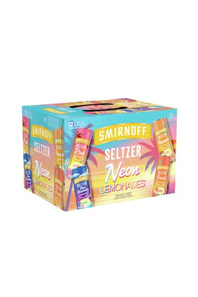 Smirnoff Seltzer Neon Lemonades Mix Pack