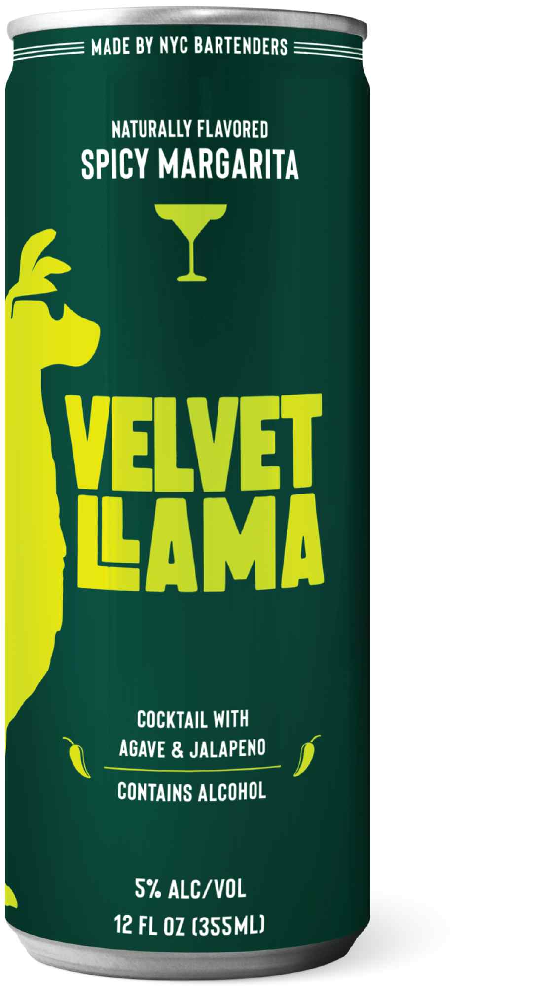Velvet Llama Spicy Margarita Ready to Drink Cocktail