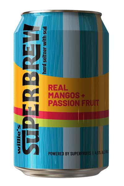 Willie's Superbrew Real Mangos & Passion Fruit Hard Seltzer